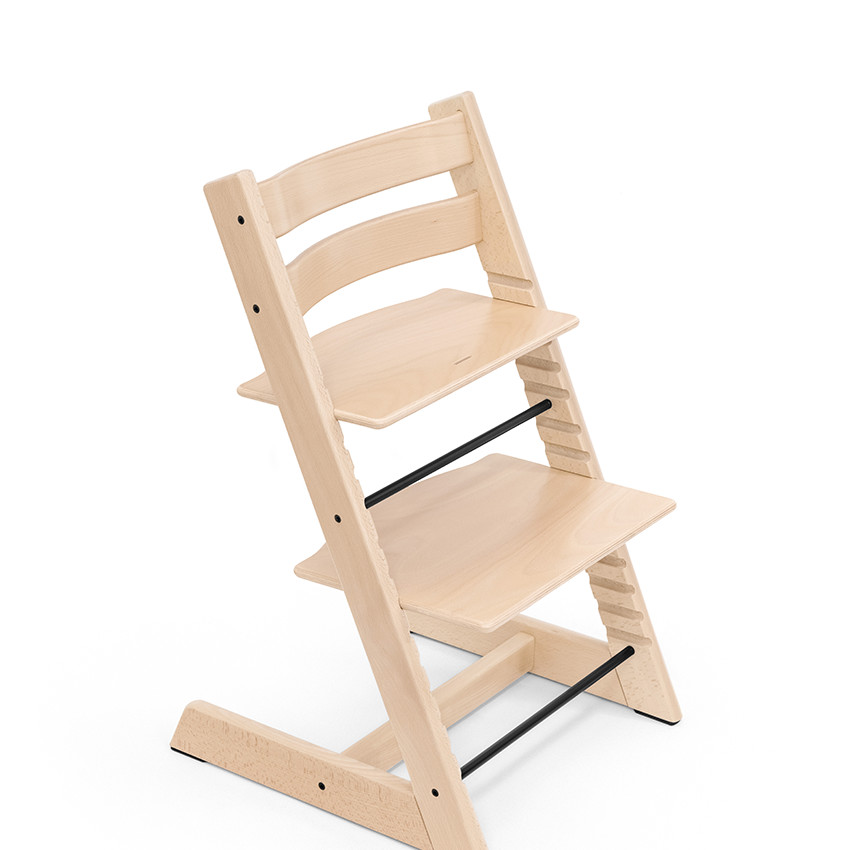 Chaise haute évolutive Tripp Trapp + Babyset et Newborn set - Bois naturel 