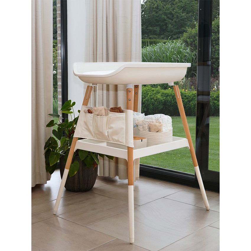 Housse de matelas à langer pour Table Balneo Blanc 