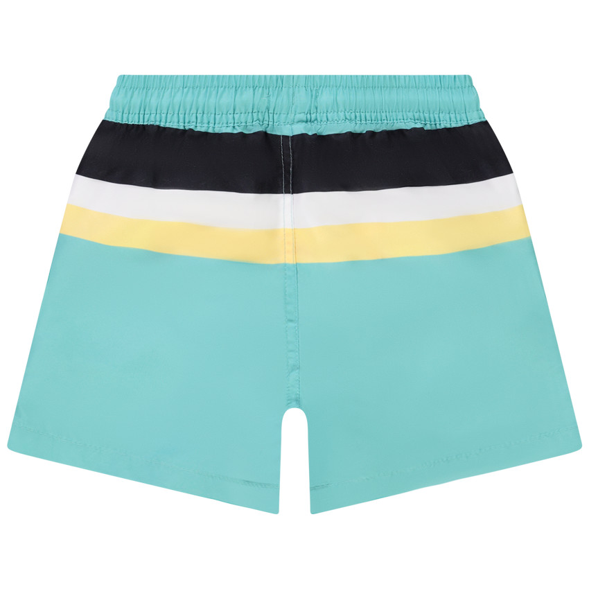 Short de bain effet color block pour garçon 