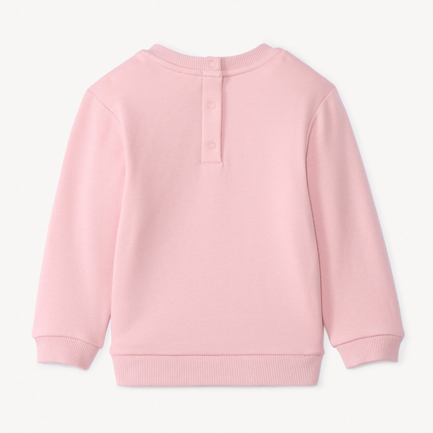 Sweat molleton Minnie Disney à fleurs 3D pour bébé fille 