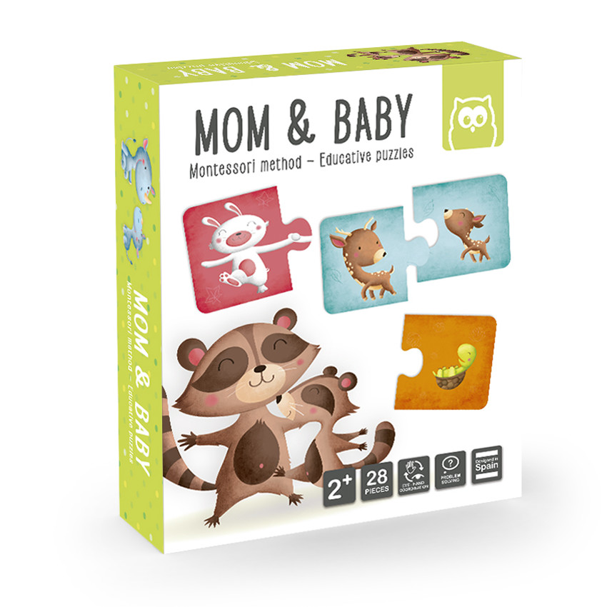 Puzzle Maman&Bébé - Montessori 