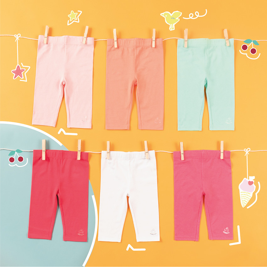 Lot de 2 corsaires unis print logo 