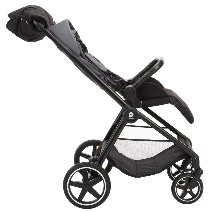 Moufle XXL universelle Simone pour poussette - Noir (Prémaman) - Image 1