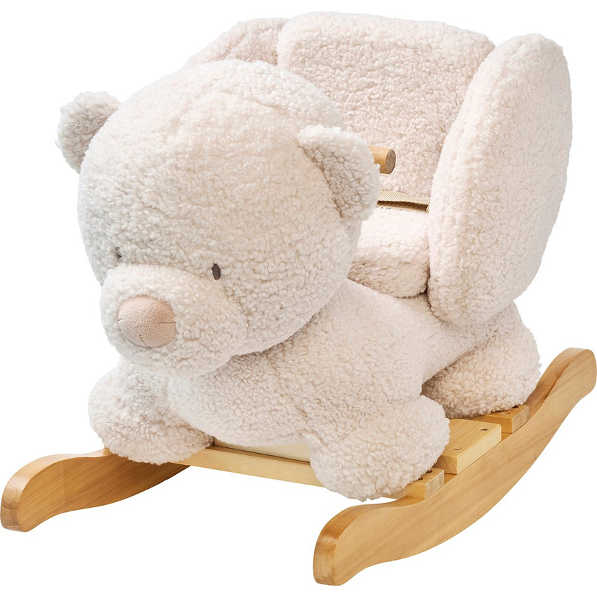Animal à bascule Teddy ours Ecru 59 cm