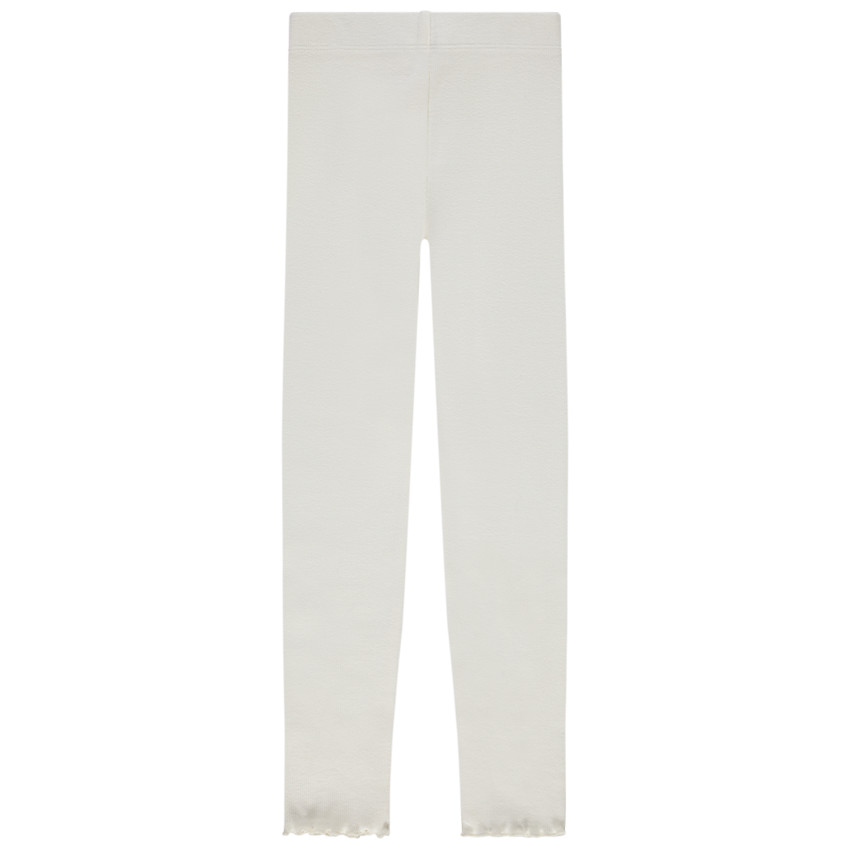 Legging côtelé avec nœud fantaisie pour fille 