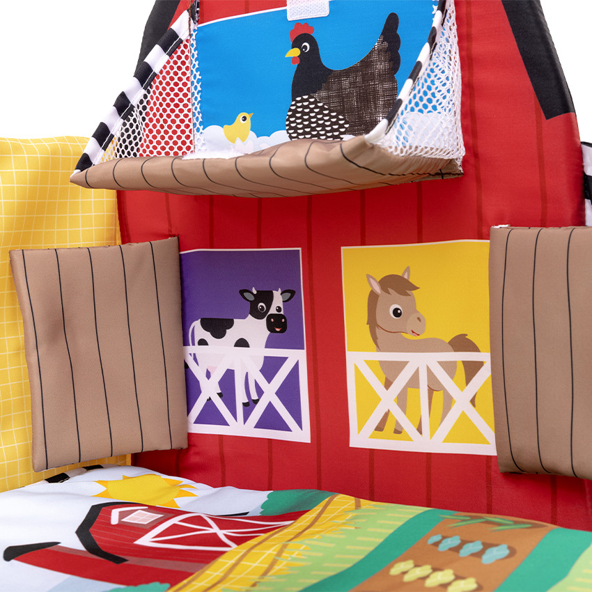 Tapis d'éveil 4 en 1 Barnyard Farm Explorers  