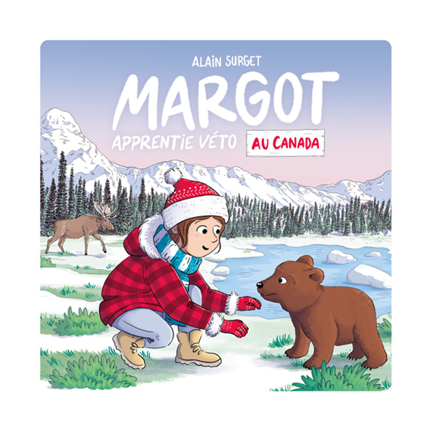 Livre audio pour Fabrique à Histoires "Margot, apprentie véto au Canada" 