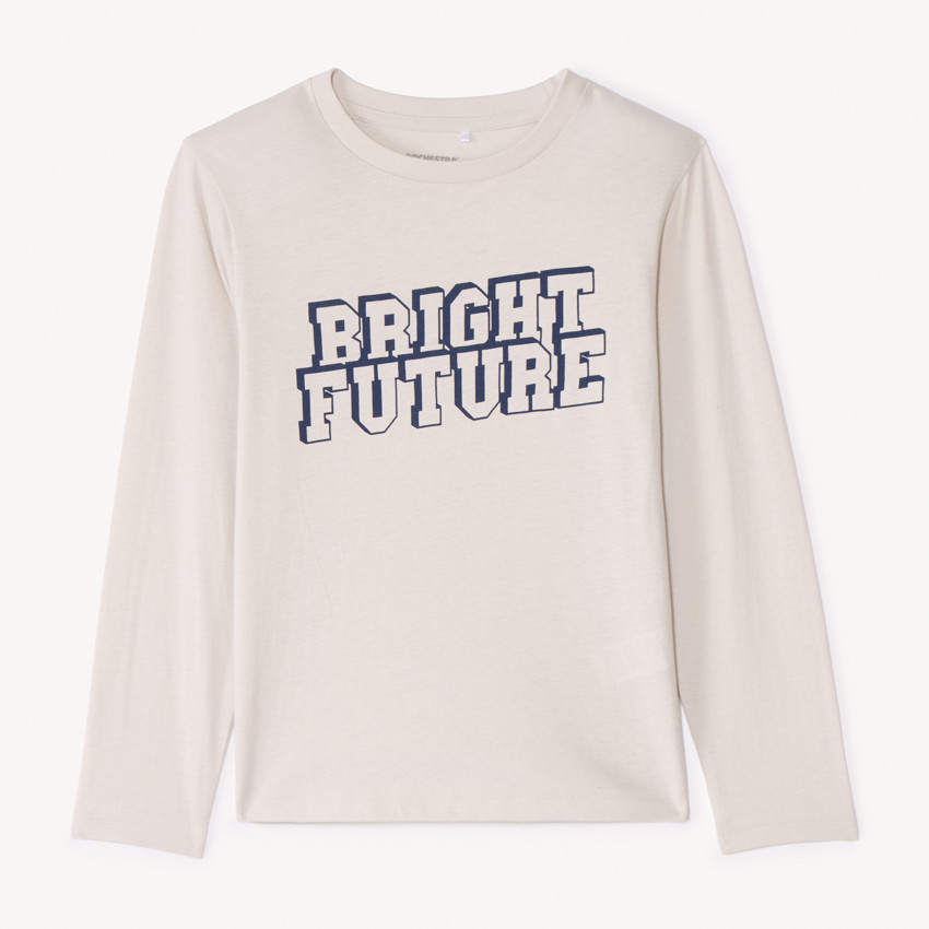 T-shirt manches longues printé pour garçon 