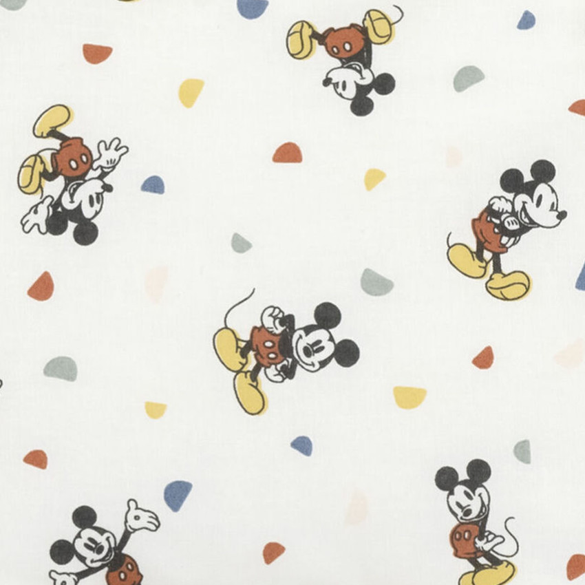 DRAPS HOUSSE SLEEPI MINI FITTED SHEET V3 X DISNEY MICKEY CELEBRATION 