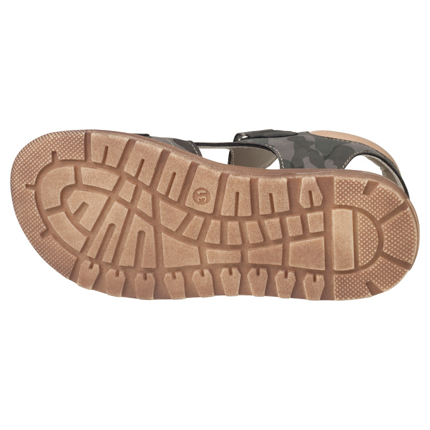 Nu-pieds motif army à scratch Main Nu-pieds motif army à scratch