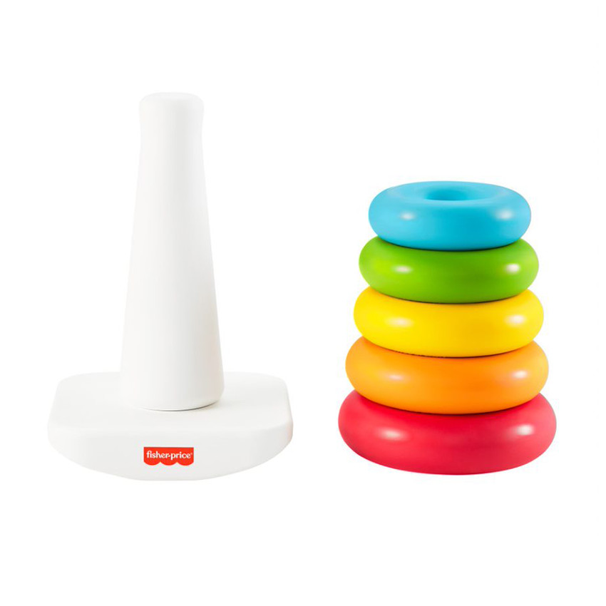 Pyramide Arc-En-Ciel à Empiler - Multicolore (Fisher Price) - Image 1