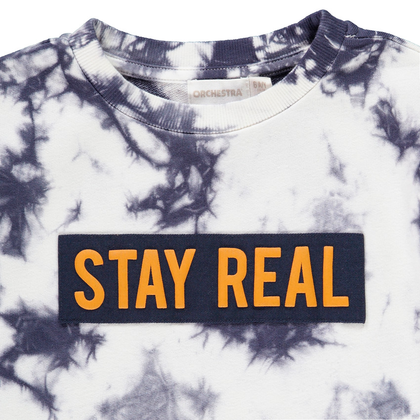 Jogging en molleton tie and dye pour enfant garçon 