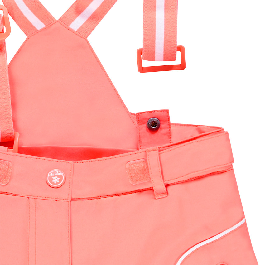 Pantalon de ski rose pour fille 