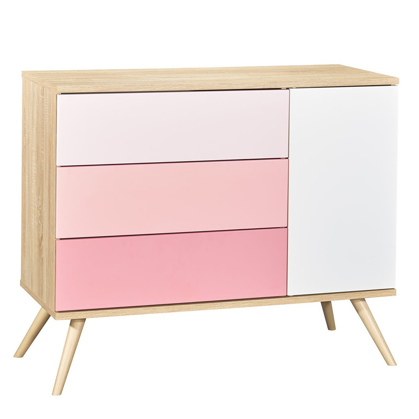 Commode Seventies - Rose 