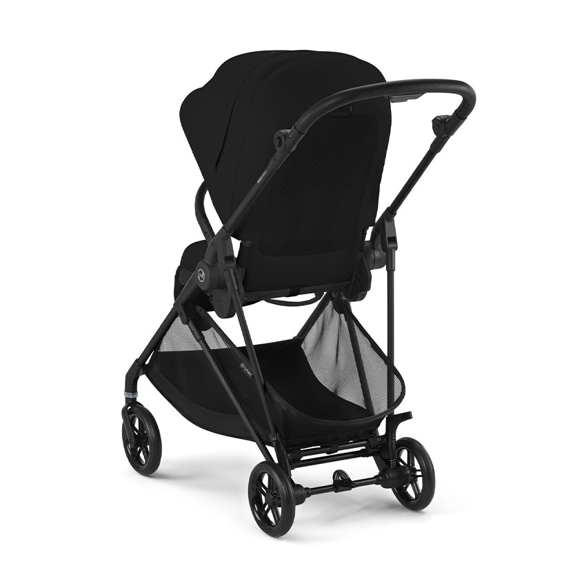 Poussette citadine ultralégère Melio carbon/magic black 