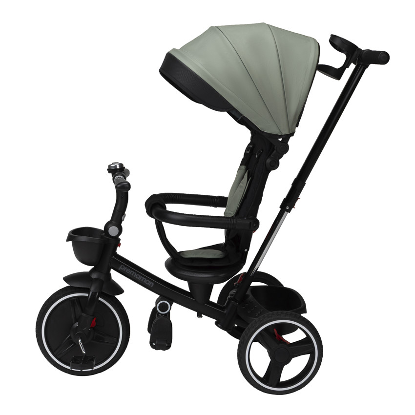 Tricycle évolutif Triky vert/noir 