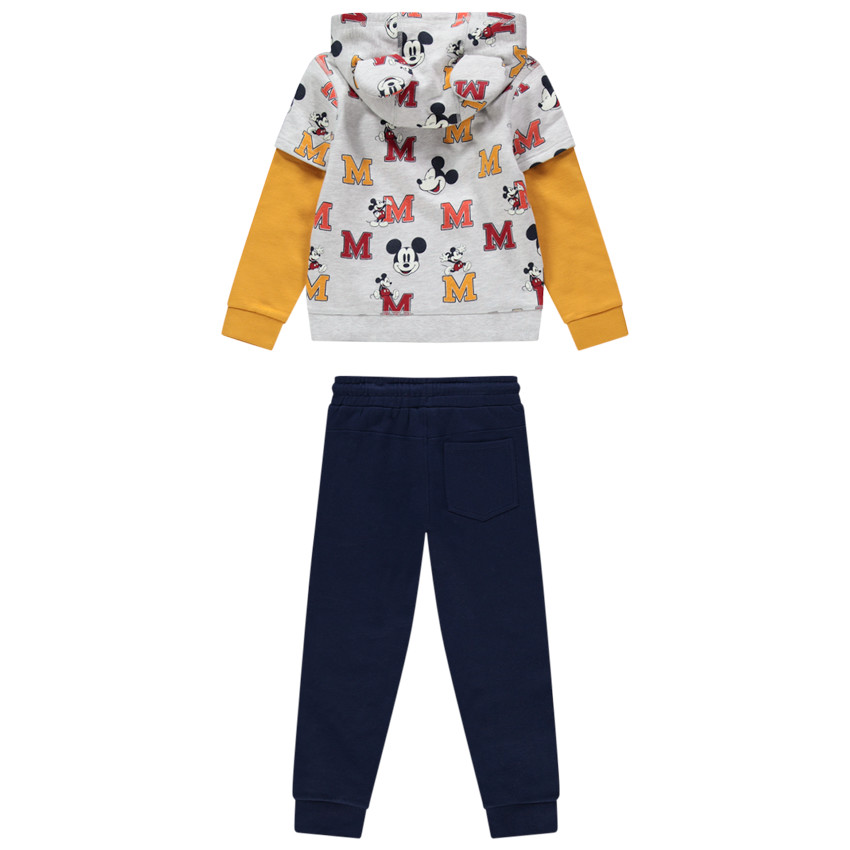 Jogging en molleton motif Mickey Disney all-over 