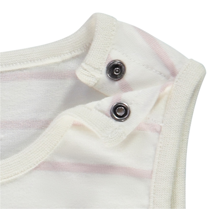 Débardeur en jersey à rayures et print pour bébé garçon 