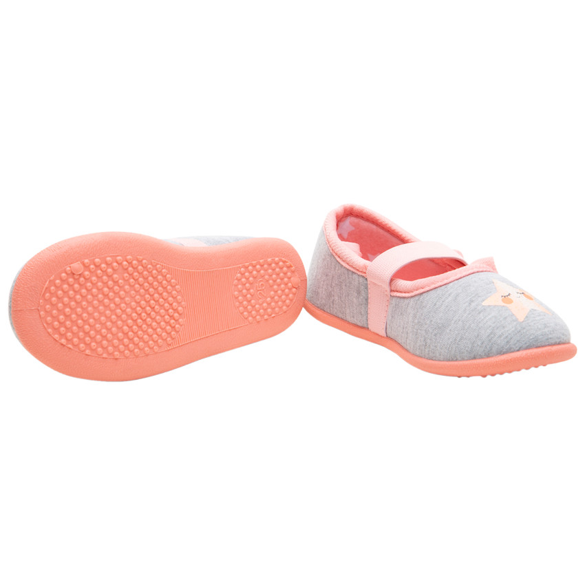 Chausson babies en jersey print étoiles et bride élastiquée 