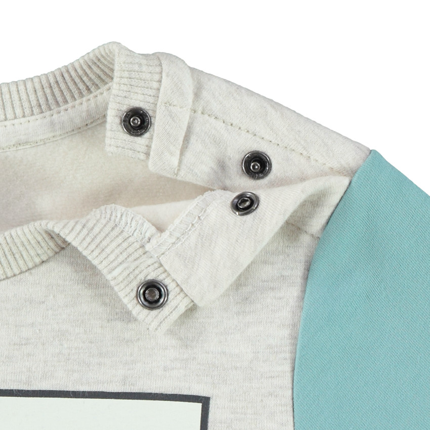 Sweat en molleton effet colorblock Tic & Tac Disney pour bébé garçon 