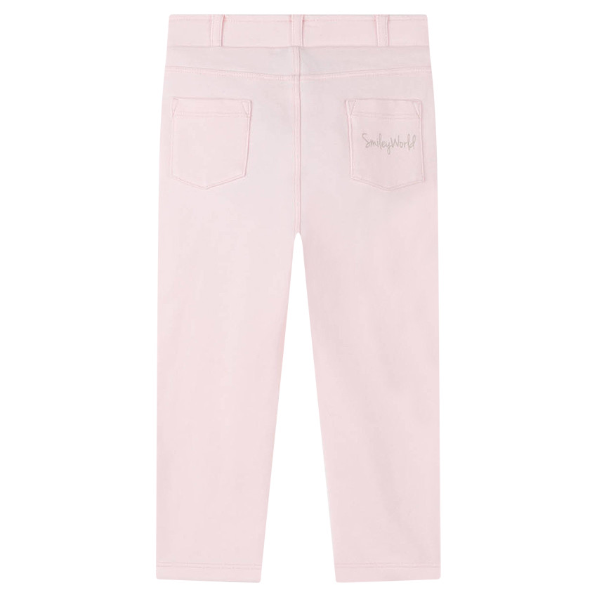 Jegging mi-mollet avec badge Smiley 