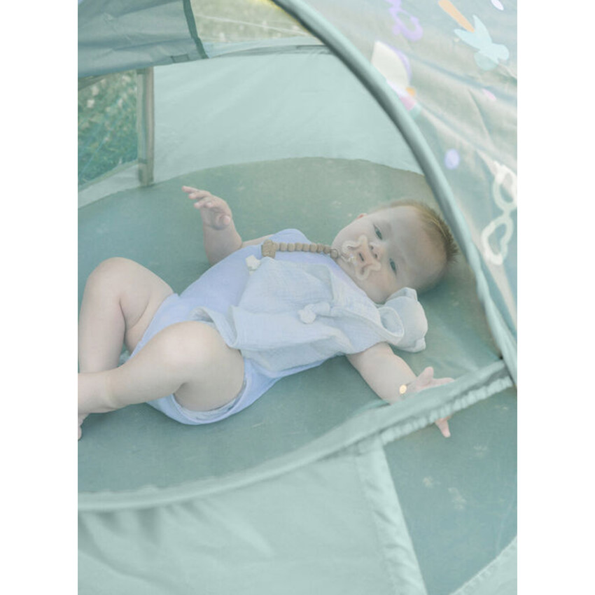 Tente anti-UV 2-en-1 Breezynest 0-24M Lichen 