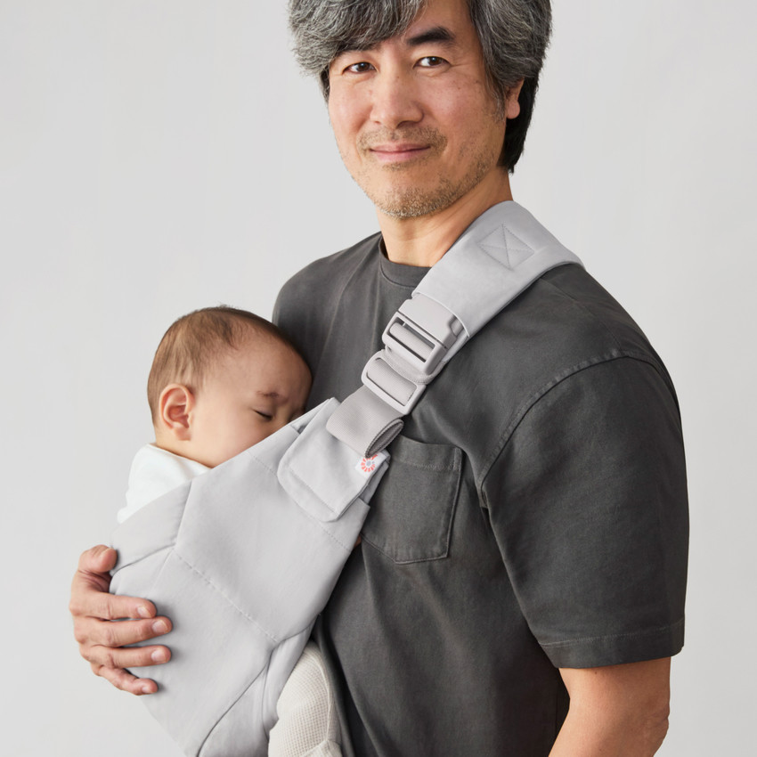 Porte-bébé Upsie Sling Pearl Grey 