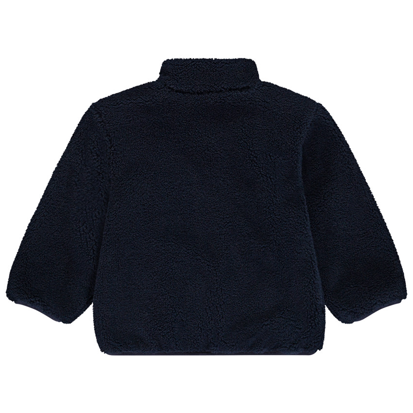 Veste zippée en sherpa bouclettes pour bébé garçon 