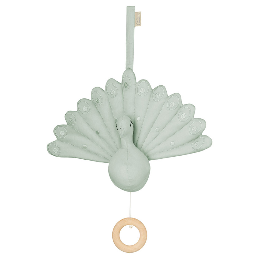 Mobile musical Paon - OCS Dusty Green 