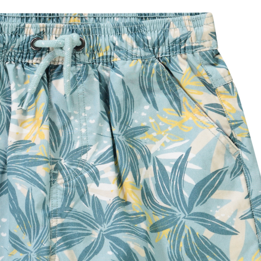 Bermuda en coton imprimé palmiers pour garçon 