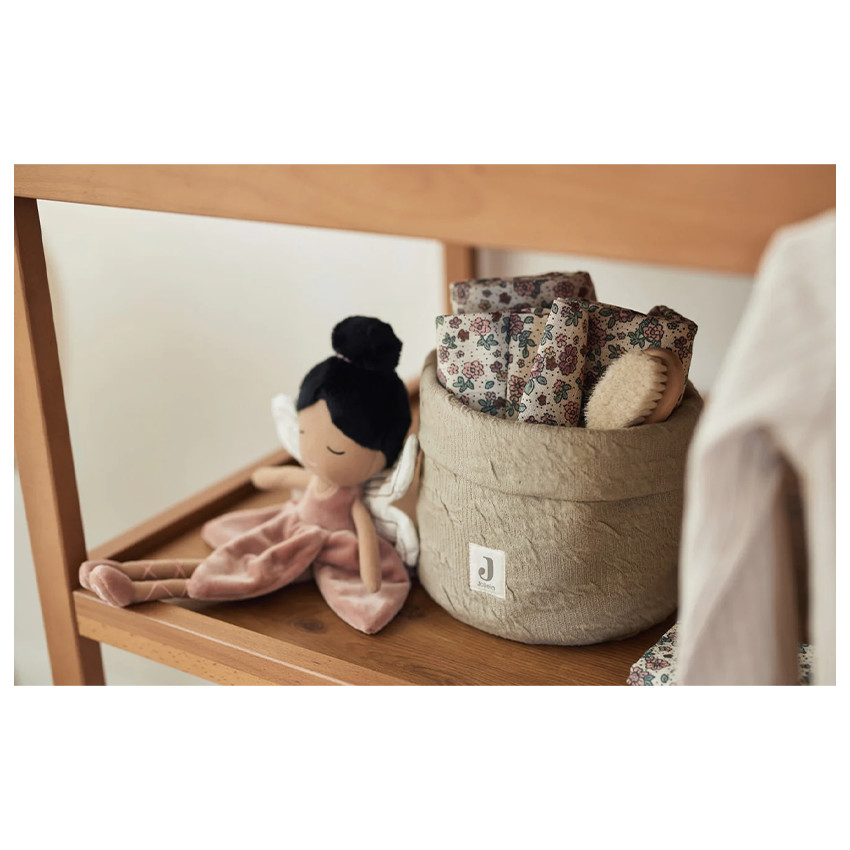 Panier de rangement Soft Waves - Vert Olive 