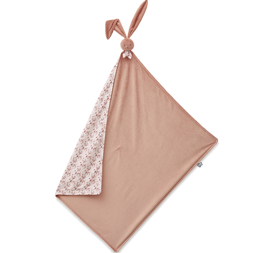 Couverture doudou Lapin Terracotta 