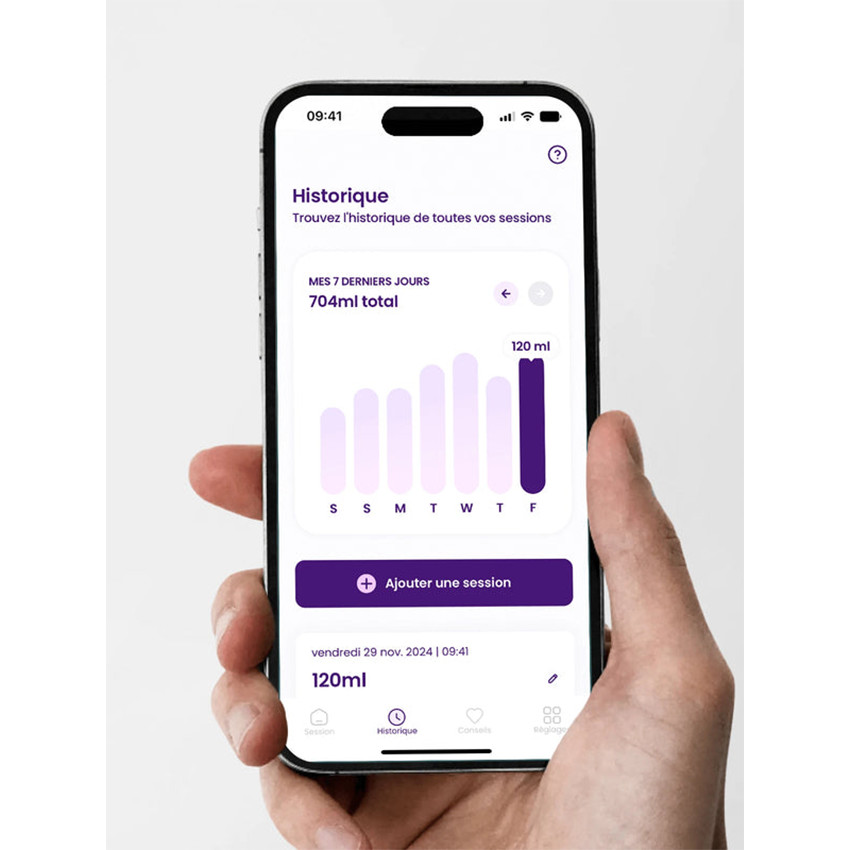 Tire-lait électrique nomade et performant Pump taille 15 mm 