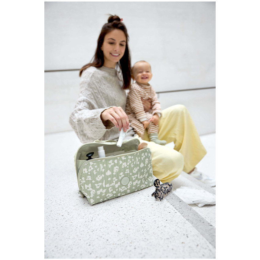 Trousse de toilette organizer Flex Leo Light Khaki 