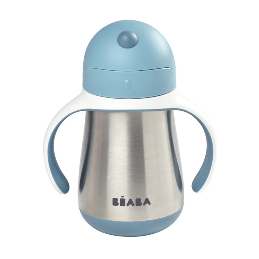 Tasse paille en inox 250 ml - Windy Blue 