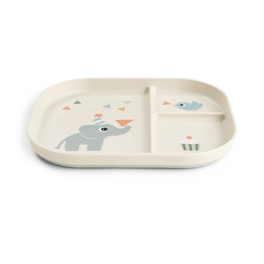 Assiette bébé avec compartiments Celebration arène 