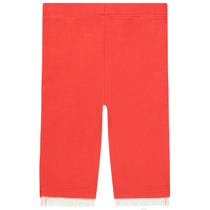 Corsaire en jersey finition broderie anglaise 