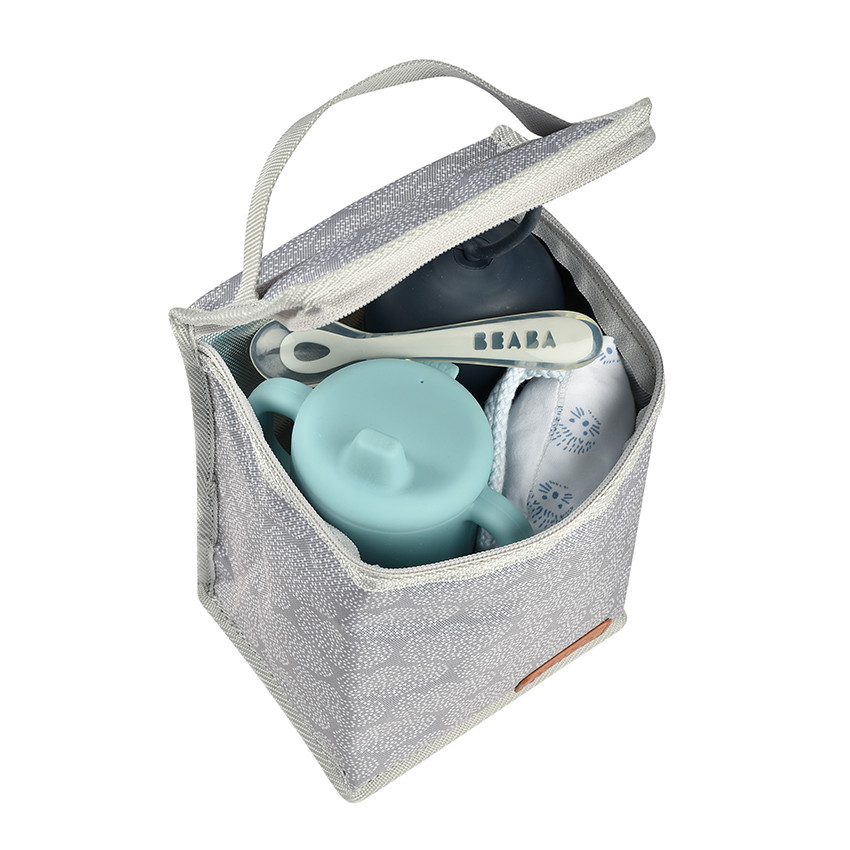 Pochette repas isotherme - Tiny Clouds Main Pochette repas isotherme - Tiny Clouds