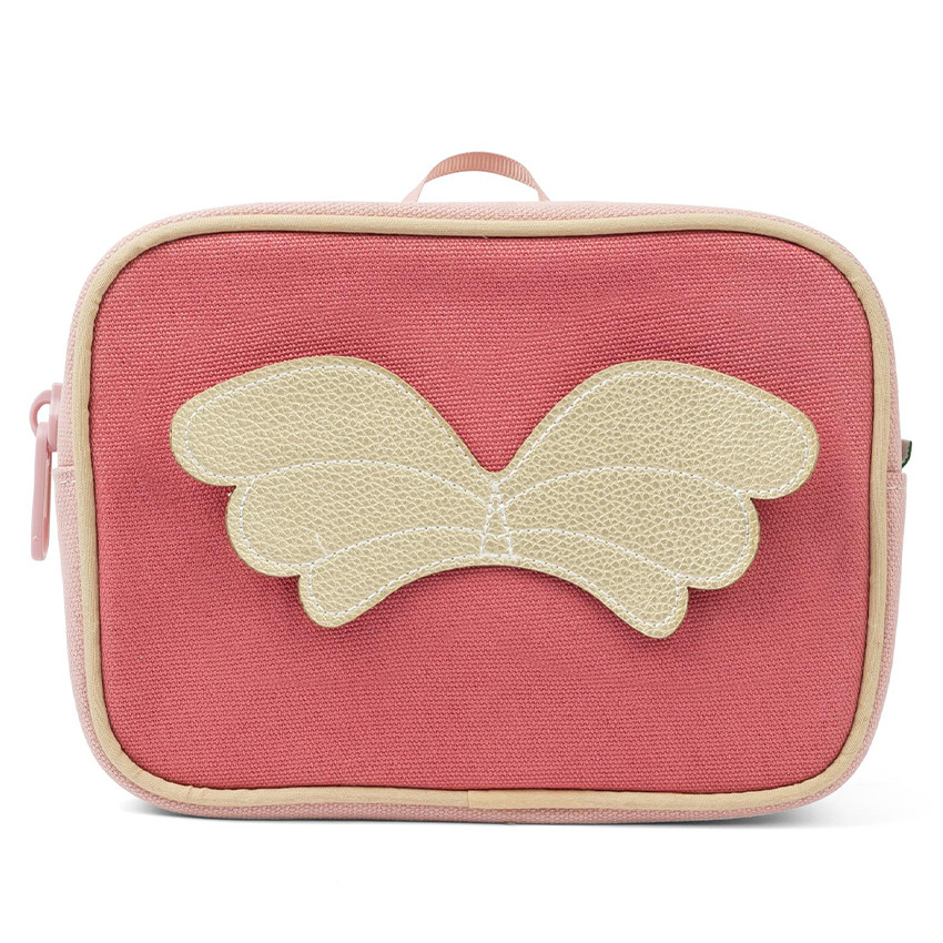 Pochette avec sangle Rose Lena 
