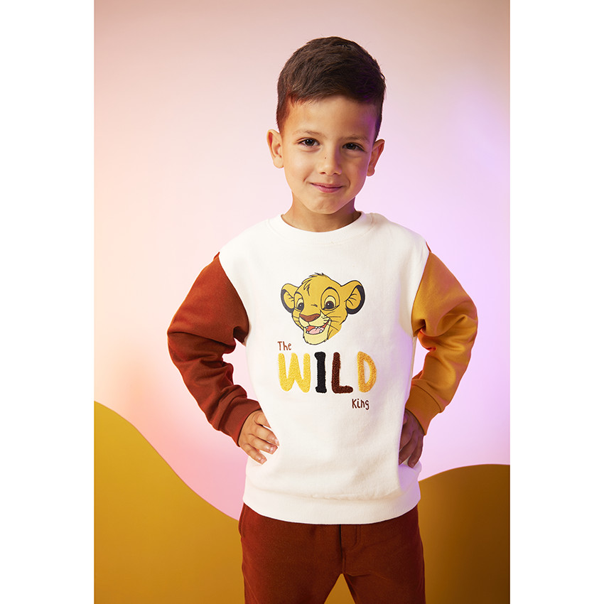 Ensemble 2 pièces en molleton Le Roi Lion Disney pour garçon 