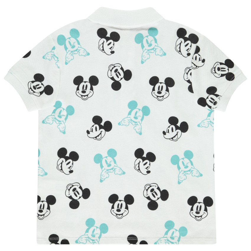 Polo manches courtes fantaisie Mickey Disney pour garçon  