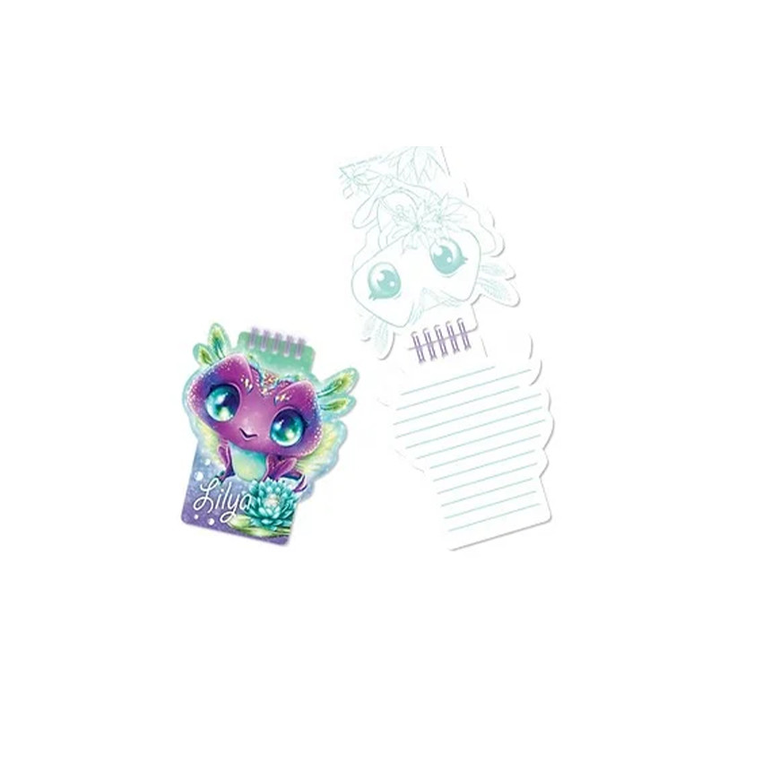 Carnet de notes 2 en 1 peluche Large Fuzzy Lilya  