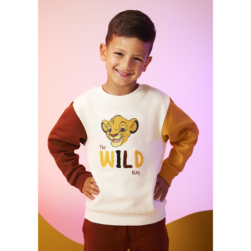 Ensemble 2 pièces en molleton Le Roi Lion Disney pour garçon 