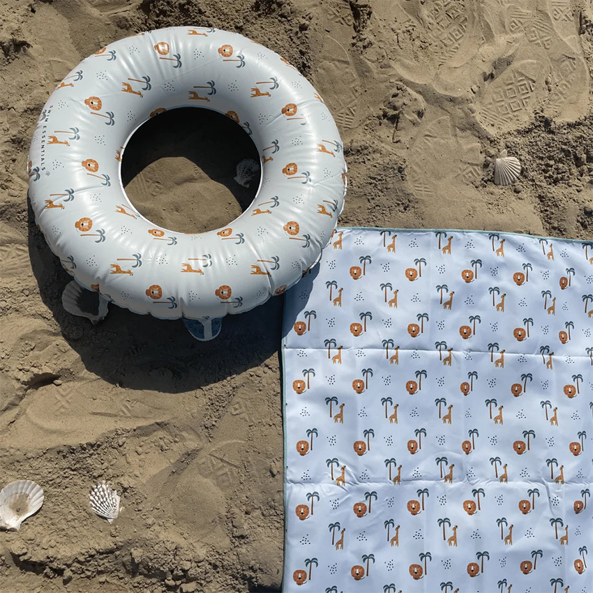 Petite bouée gonflable imprimé Jungle Ø 55 cm 