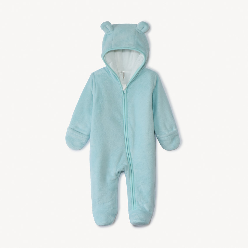 Combi-pilote en sherpa uni ourson pour bébé garçon 