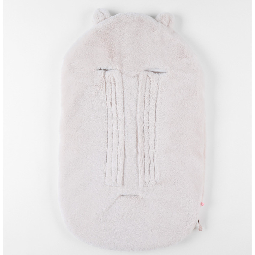 Nid d'ange Groloudoux® fausse fourrure Sable 