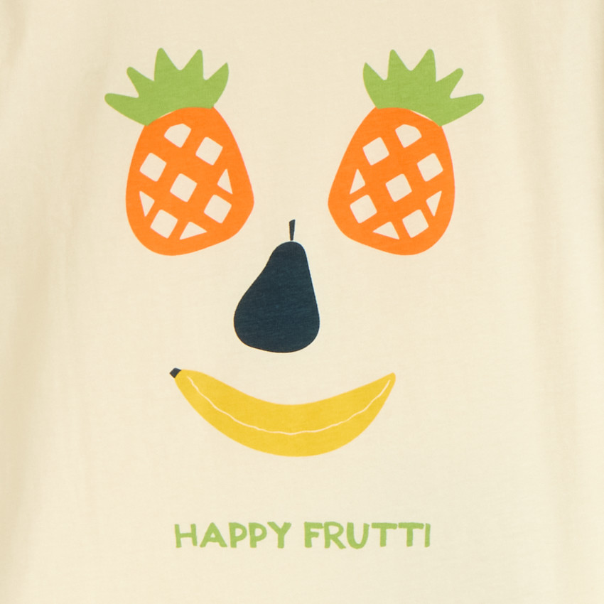 Set de pyjama 2 pièces t-shirt + short imprimé ananas pour garçon 