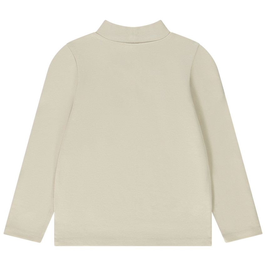 Sous-pull col cheminée print fantaisie pour garçon 