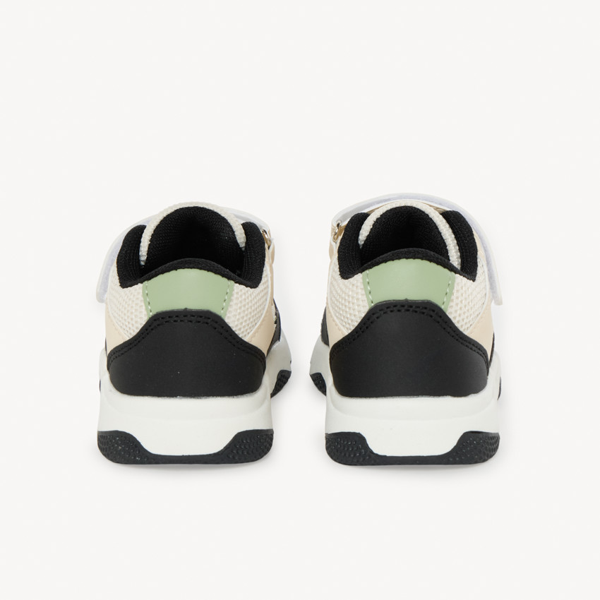 Baskets de sport en mesh avec empiècements pour bébé garçon 