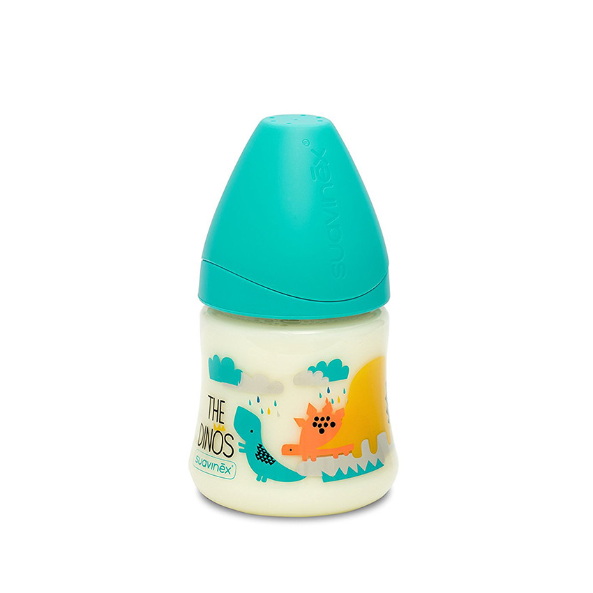 Biberon Dino 150 ml - Bleu 